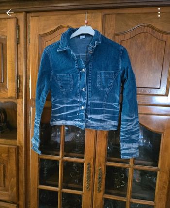 Veste en jean courte