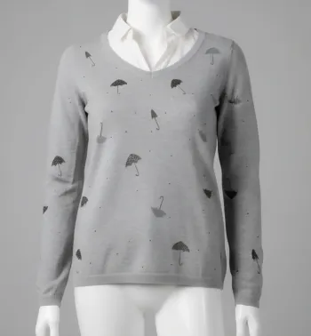 Pull a col chemise femme taille 1 Bréal