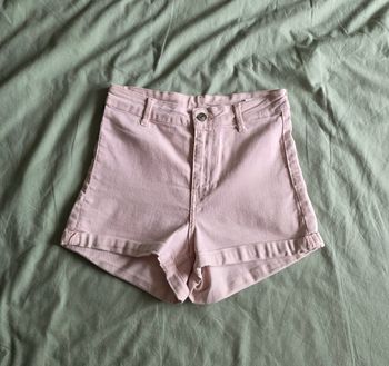 ​H&M Divided Short Denim Rose Très bon état 36