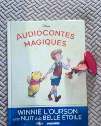 Numéro 128 Livre + figurine édition audiocontes Magiques Altaya édition disney audio compte conte
