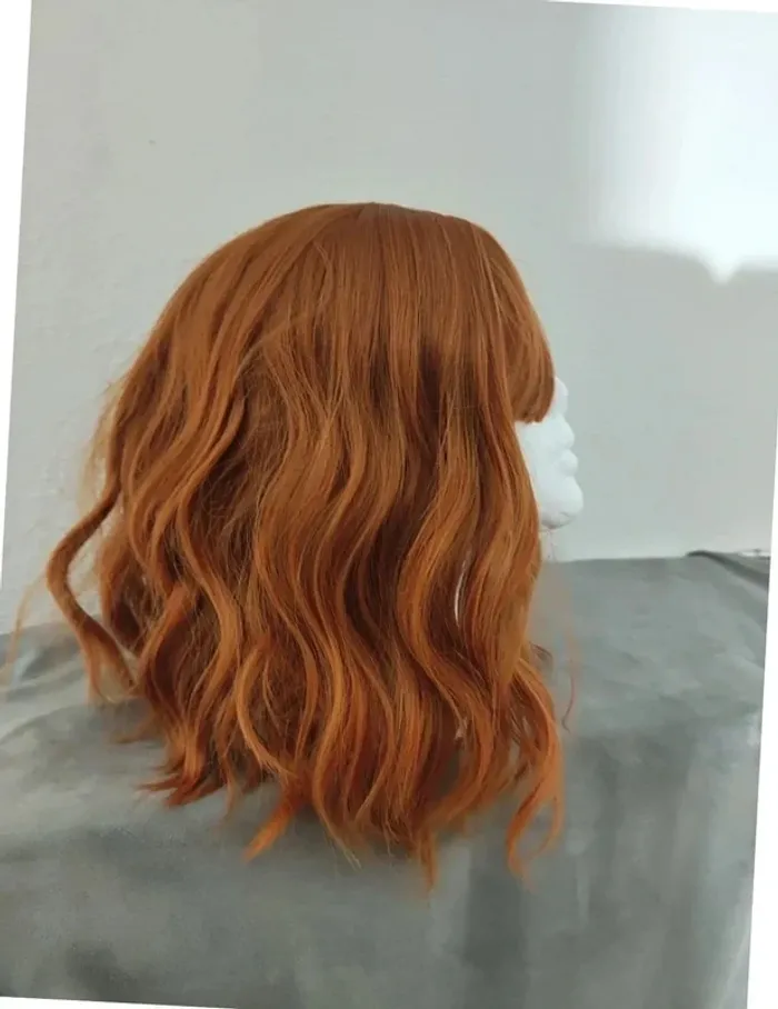 Perruque Naturelle Rousse Glamour Tendance - photo numéro 12