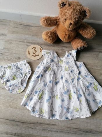 Robe été 3 mois fille