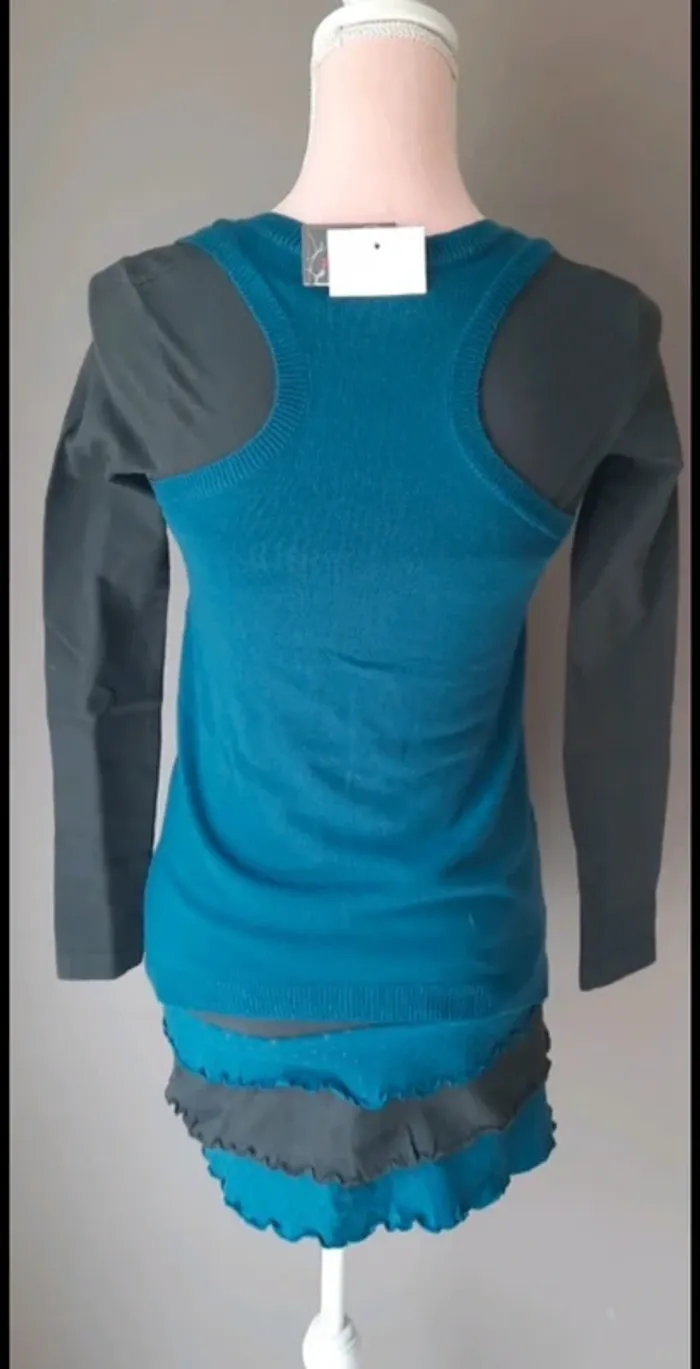 Ensemble gilet et robe - photo numéro 4
