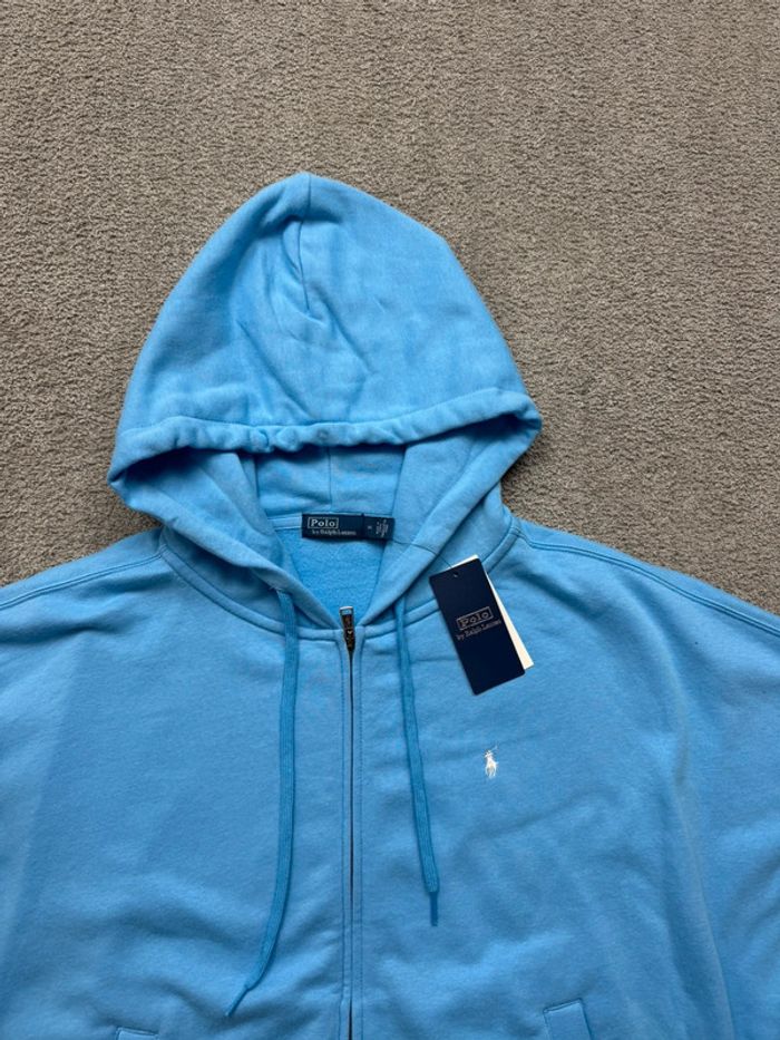Gilet Ralph Lauren bleu clair taille M - photo numéro 2