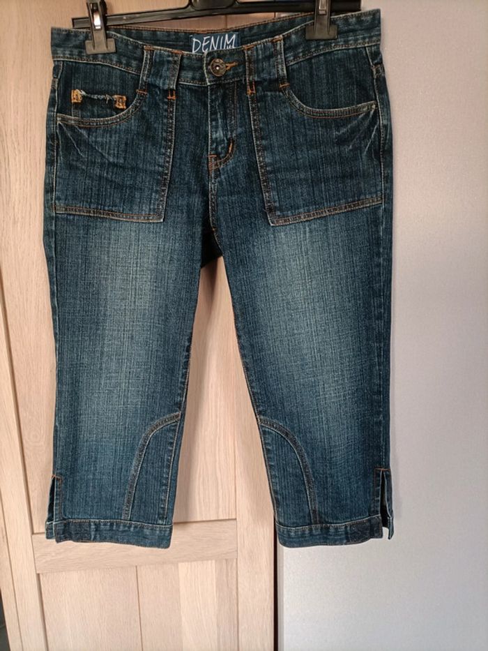 Bermuda Jean T 38 TB bon état - photo numéro 7