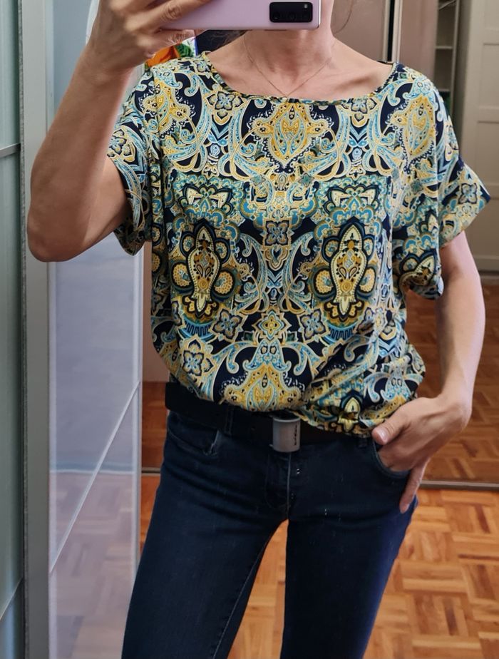 Top fluide satiné Akoz T38/40 - photo numéro 9