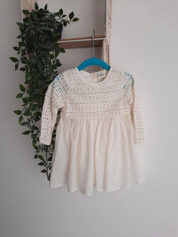 Tunique creme 18 mois