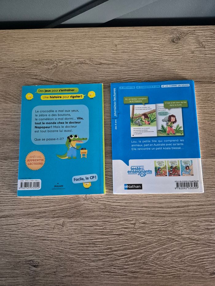 Lot de 2 livres de lecture CP - photo numéro 2