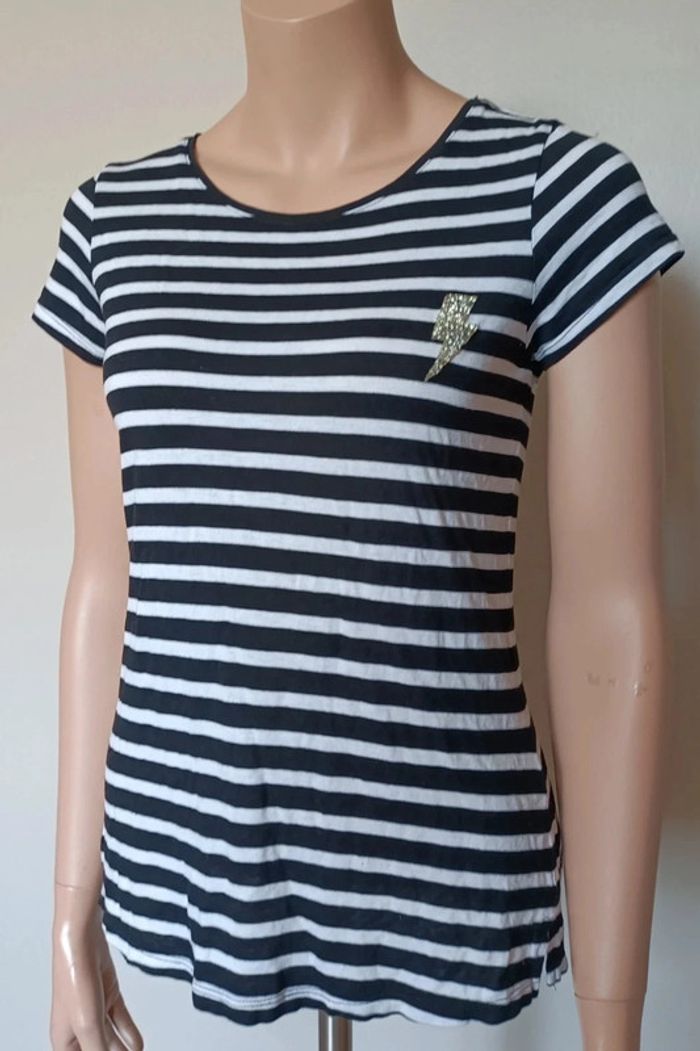 tee shirt Camaïeu femme 38 - photo numéro 8