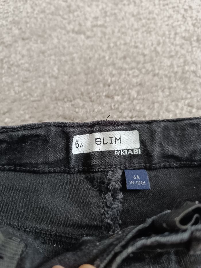 Jean slim noir - photo numéro 3