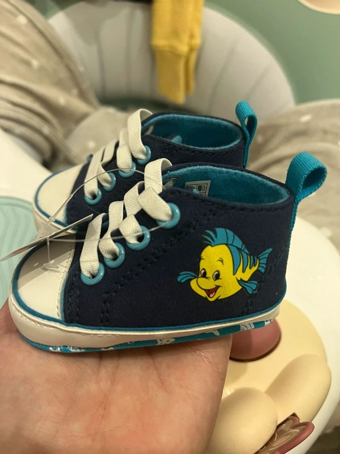 Baskets polochon (la petite sirène)