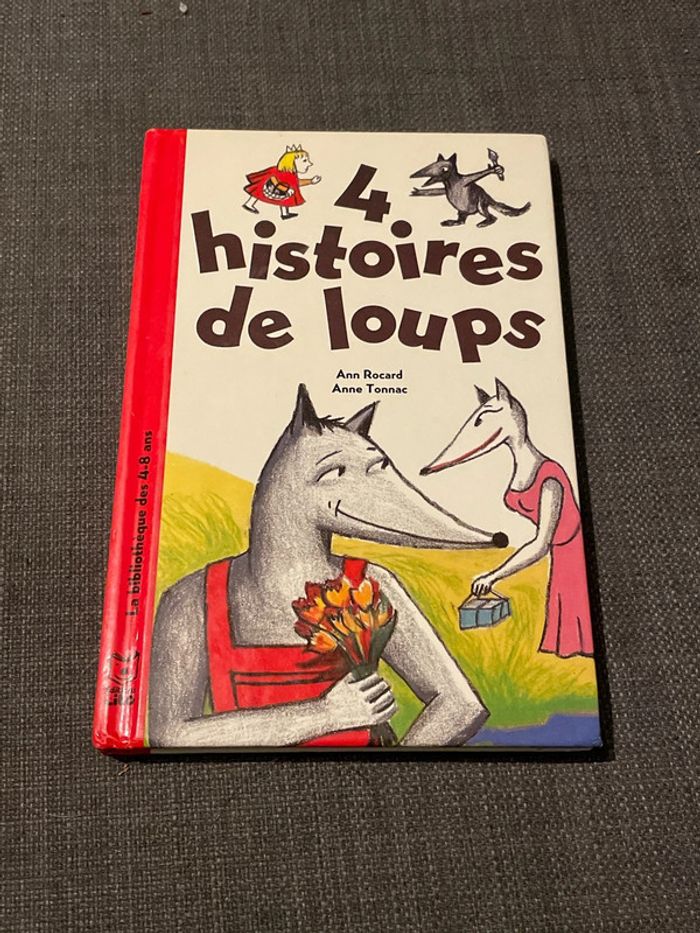 Album jeunesse 4 histoires de loups