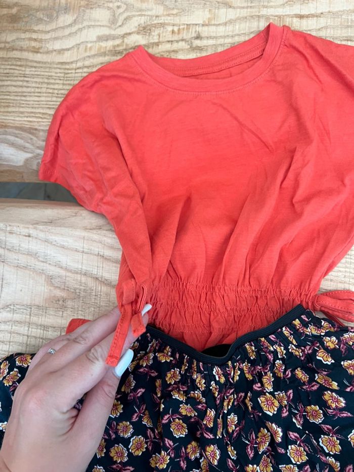 Ensemble 4-6 ans 4 5 6 été jupe t-shirt tape à l’œil H&M - photo numéro 3