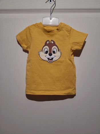 Tee shirt disney jaune
