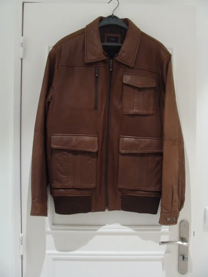 Blouson cuir