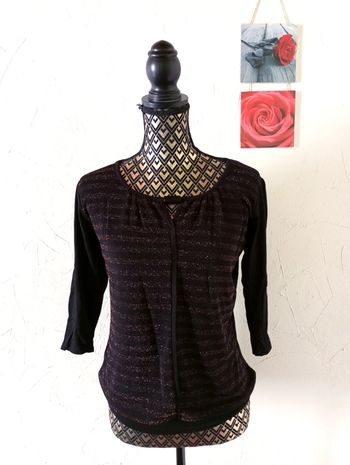 🌸 Blouse manches 3/4, taille 36