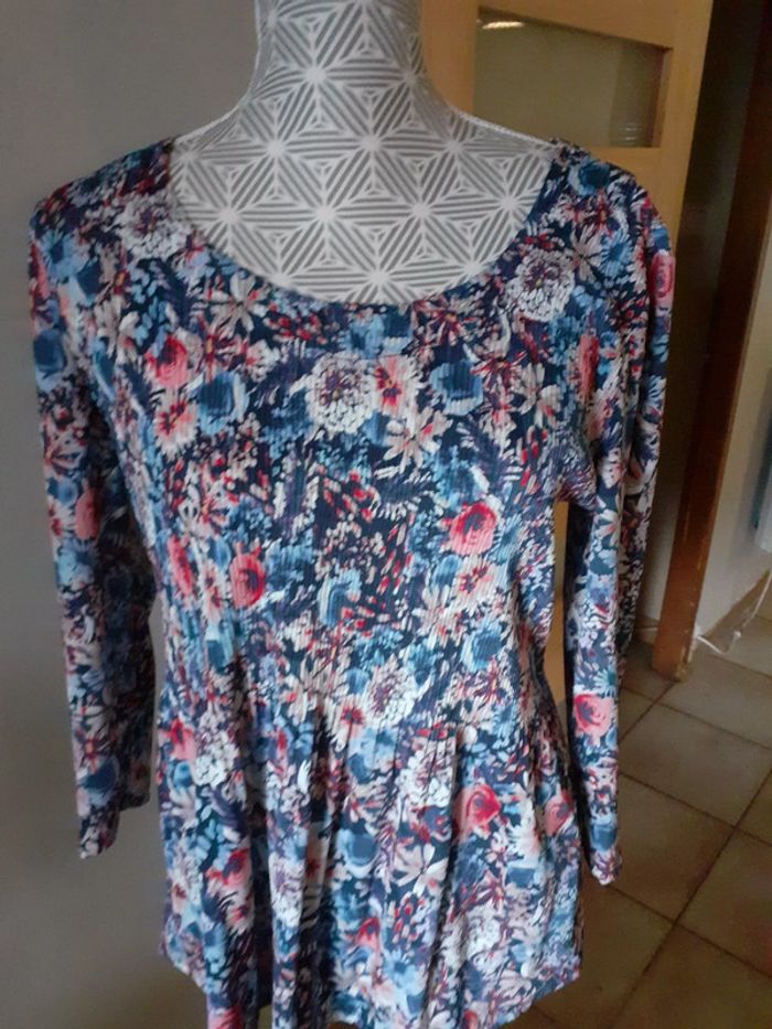Tunique fluide fleurie - photo numéro 2