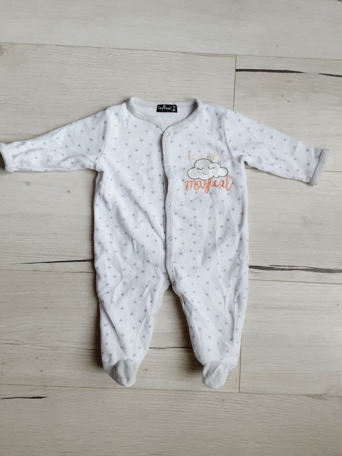 Vêtement bébé fille pyjama Influx nuage étoiles 3 mois