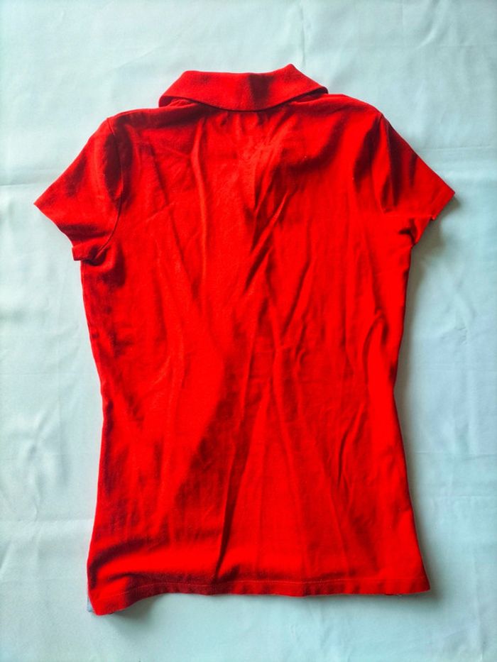 Polo Tommy Hilfiger Femme Rouge – Taille XS - photo numéro 5