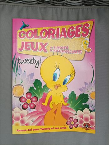 Livre de coloriages et jeux Titi