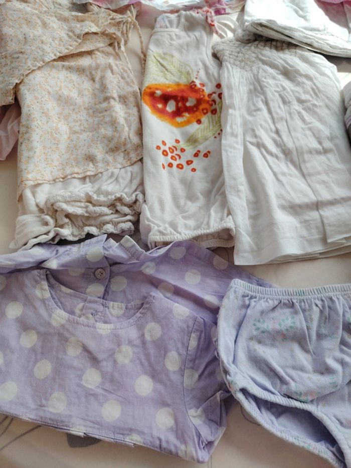 Lot été 9 mois fille 18 pièces - photo numéro 7