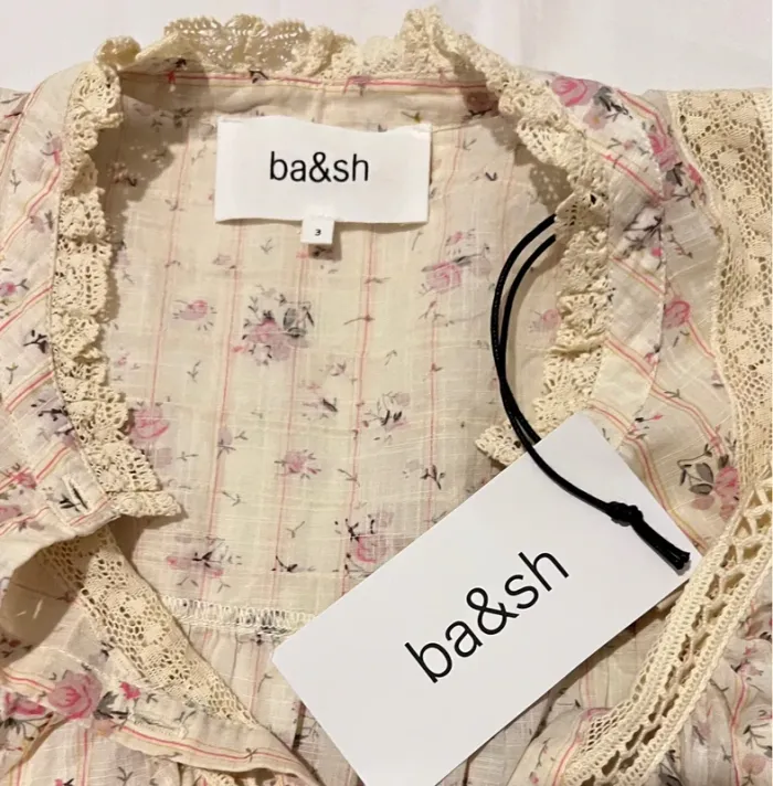 Chemise romantique Haby  Ba&sh taille 40 - photo numéro 8