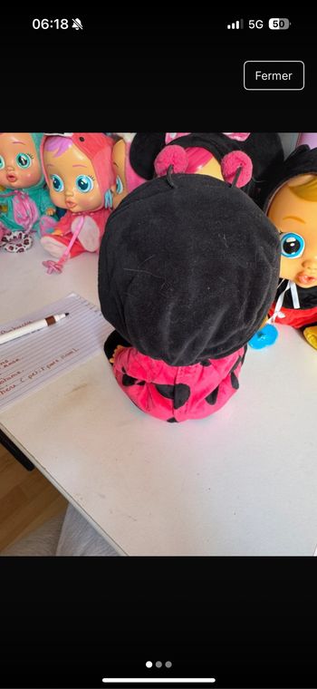Baby cry coccinelle