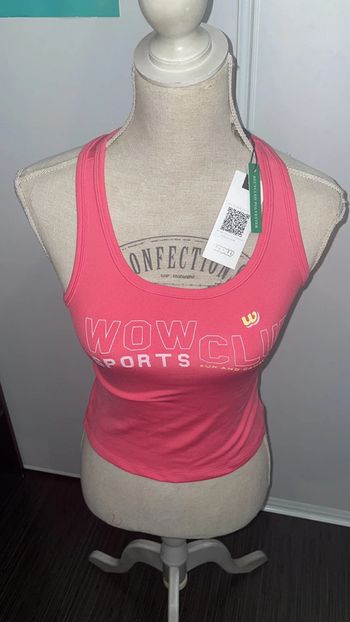 Débardeur de Sport Fille Wow Neuf avec Étiquette (Taille 146/152)