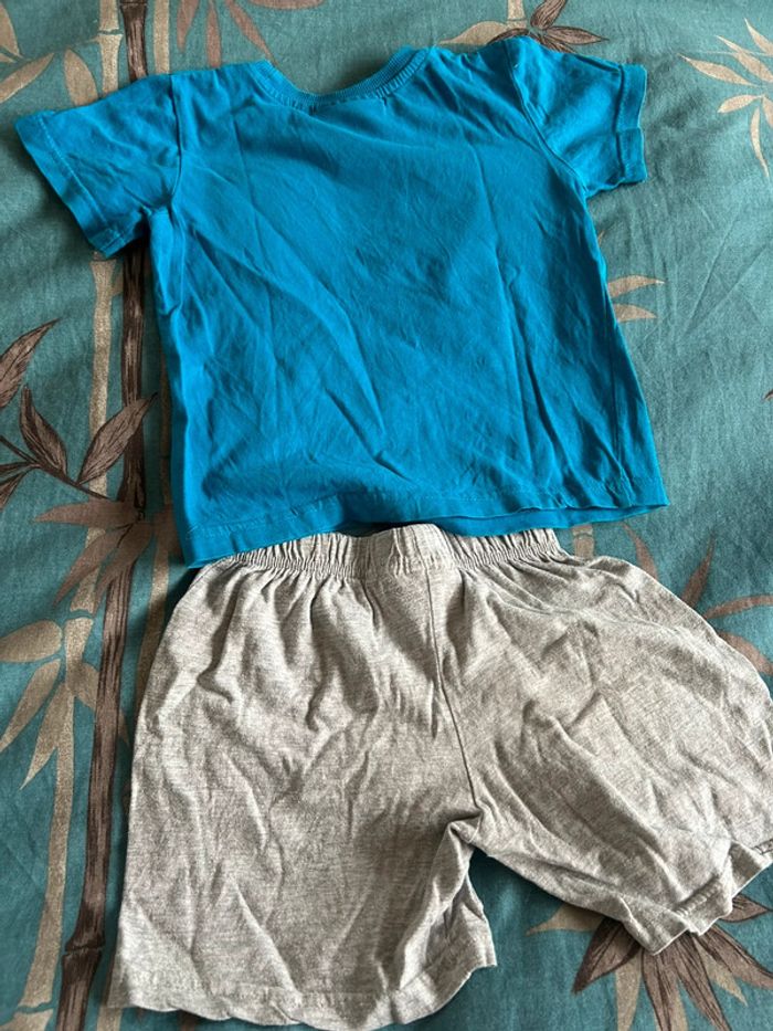 Ensemble short tee shirt pat patrouille paw patrol 3 ans - photo numéro 2