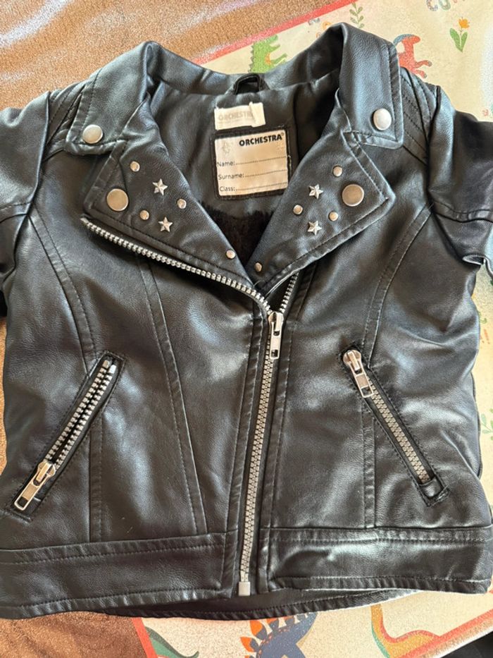 Veste/manteau simili cuir Orchestra - photo numéro 2
