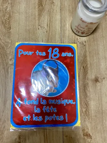 Carte anniversaire 18 ans
