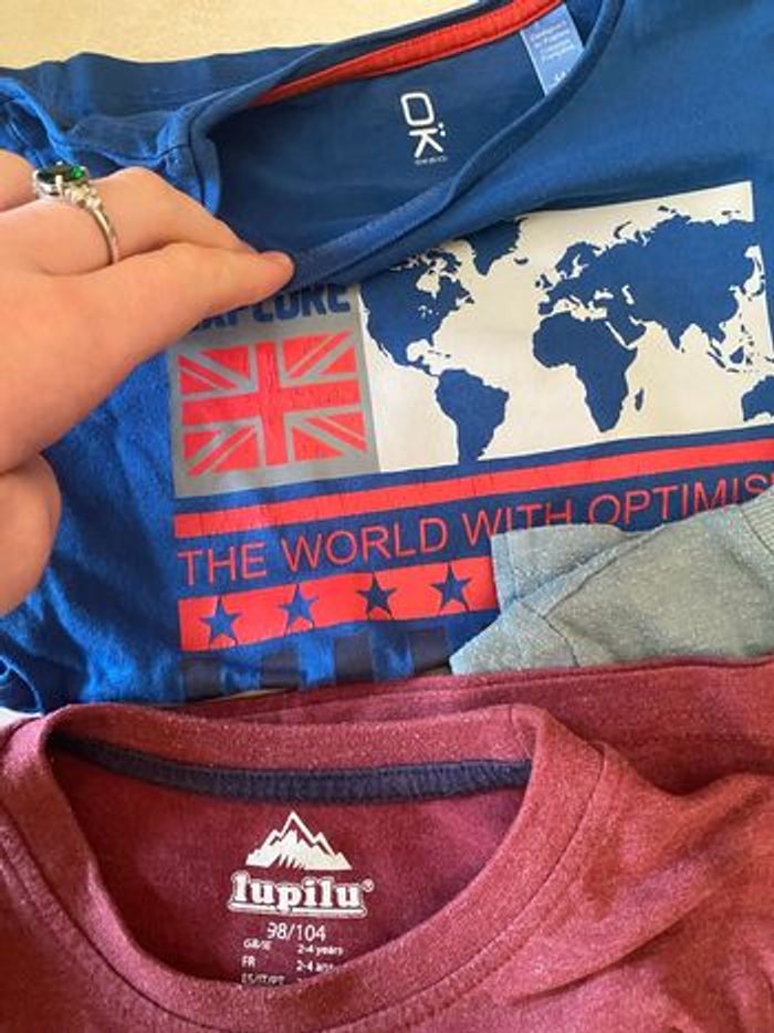 Lot de six t-shirt et polos pour garçons - photo numéro 8