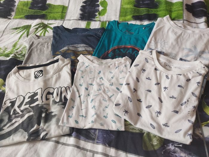 Lot 7 tee-shirt 10 ans