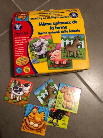 Mémo animaux de la ferme