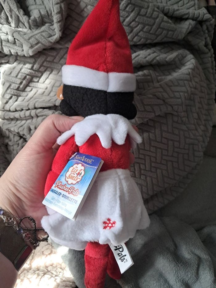 Peluche lutine elf on the shelf - photo numéro 3