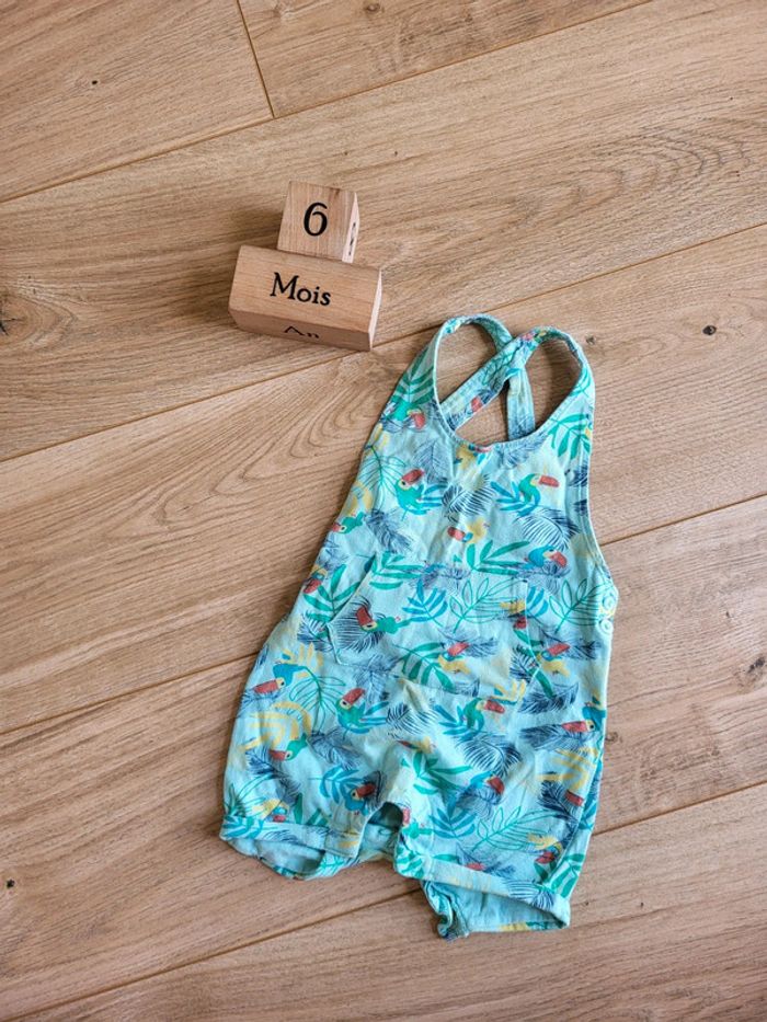 Combishort été bébé fille petits prix coton - photo numéro 2