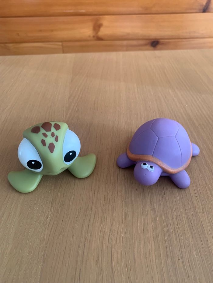 4 tortues jouets de bain - photo numéro 3