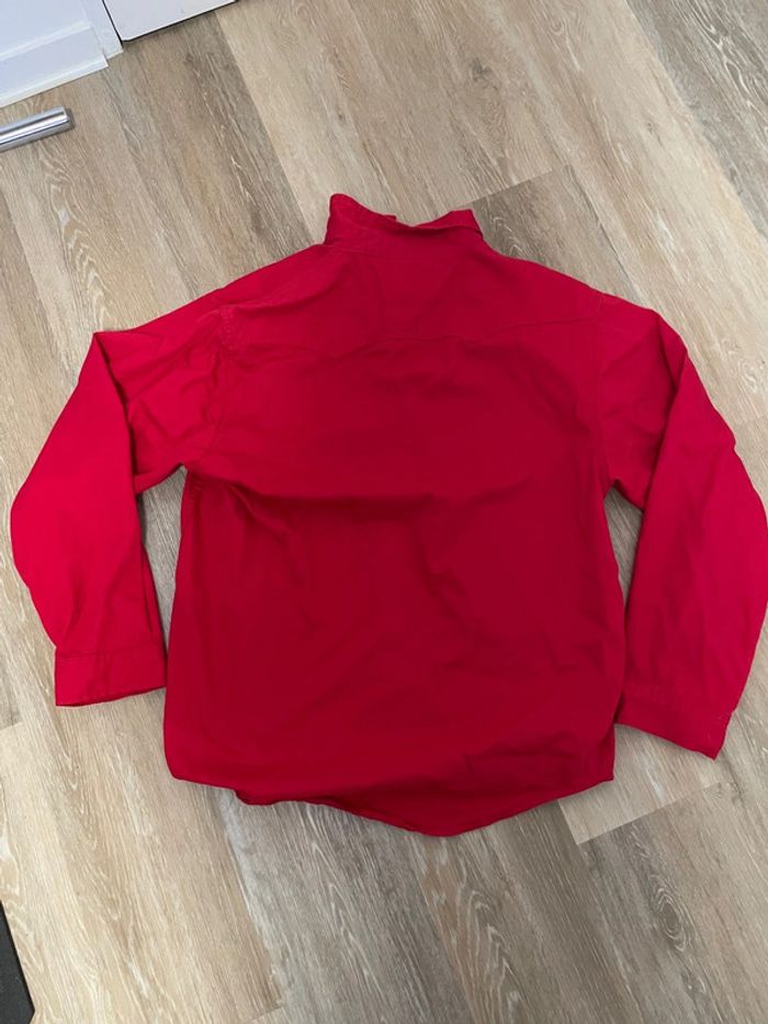 Chemise rouge vintage Shooter - photo numéro 4