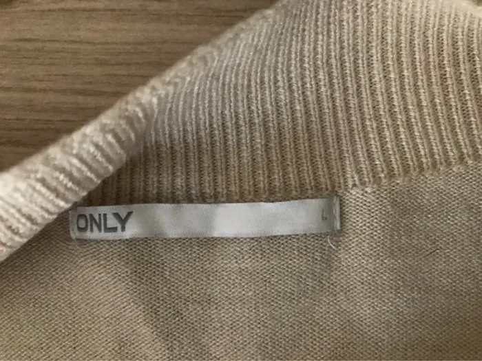 Pull beige only L - photo numéro 3