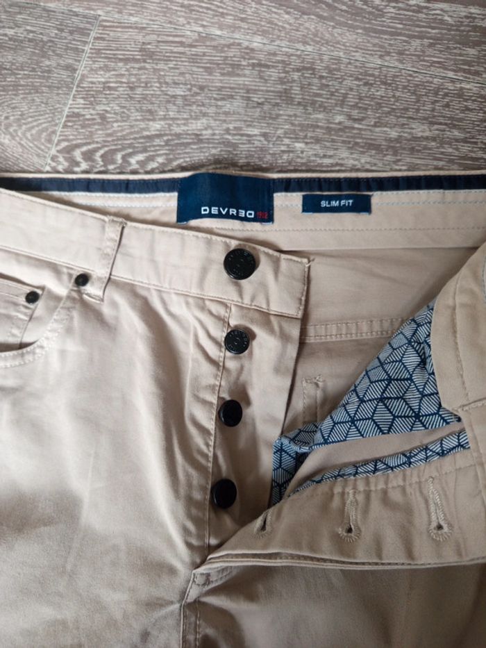 Pantalon Devred beige 40 - photo numéro 3