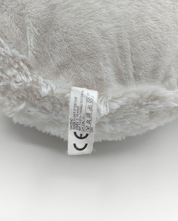 Grosse peluche boule vache CASINO hauteur 31 cm doudou - photo numéro 7
