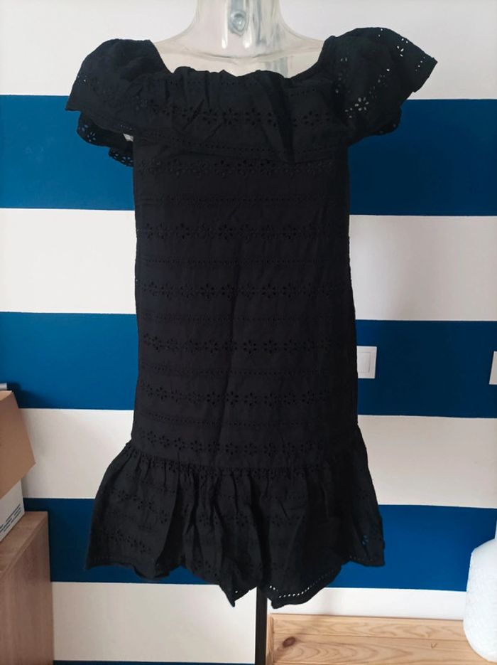 Robe épaules dénudées noir Miliana taille S - photo numéro 4