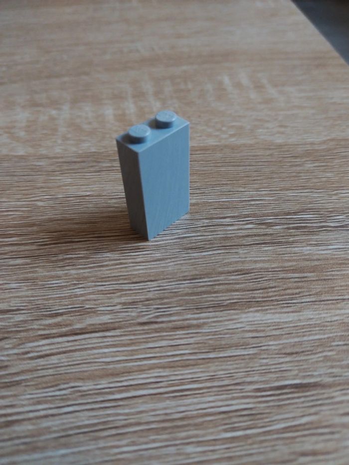 Lego brique 1x2x3 Light bluish gray 22886pb05 - photo numéro 4