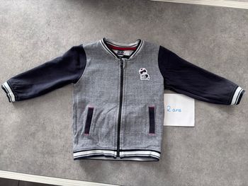 Gilet terre de marins 2 ans 