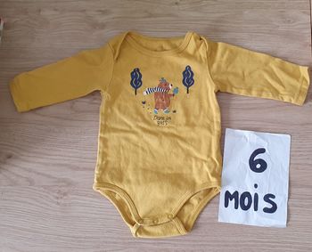 Body manches longues 6mois