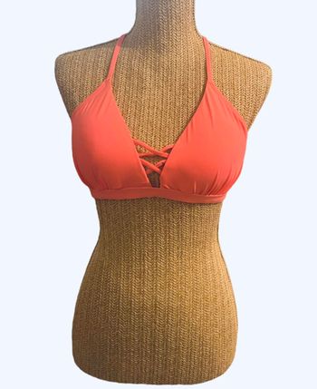 Haut de maillot de bain à coque corail Ardène Swim Taille L