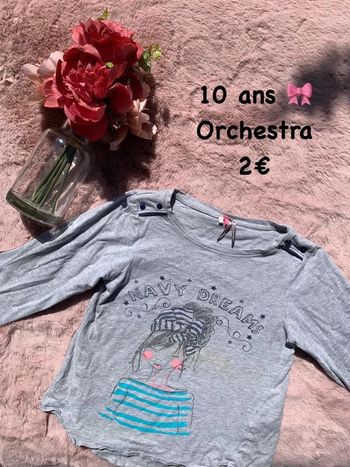 T-shirt 🎀 10 ans 🎀 Orchestra