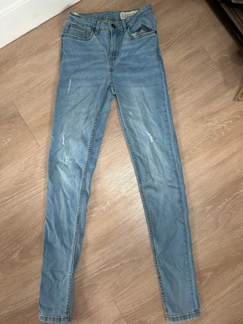 Jean skinny bleu clair