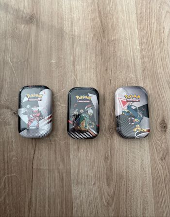 Lot de 3 mini tins 10.5 scellées