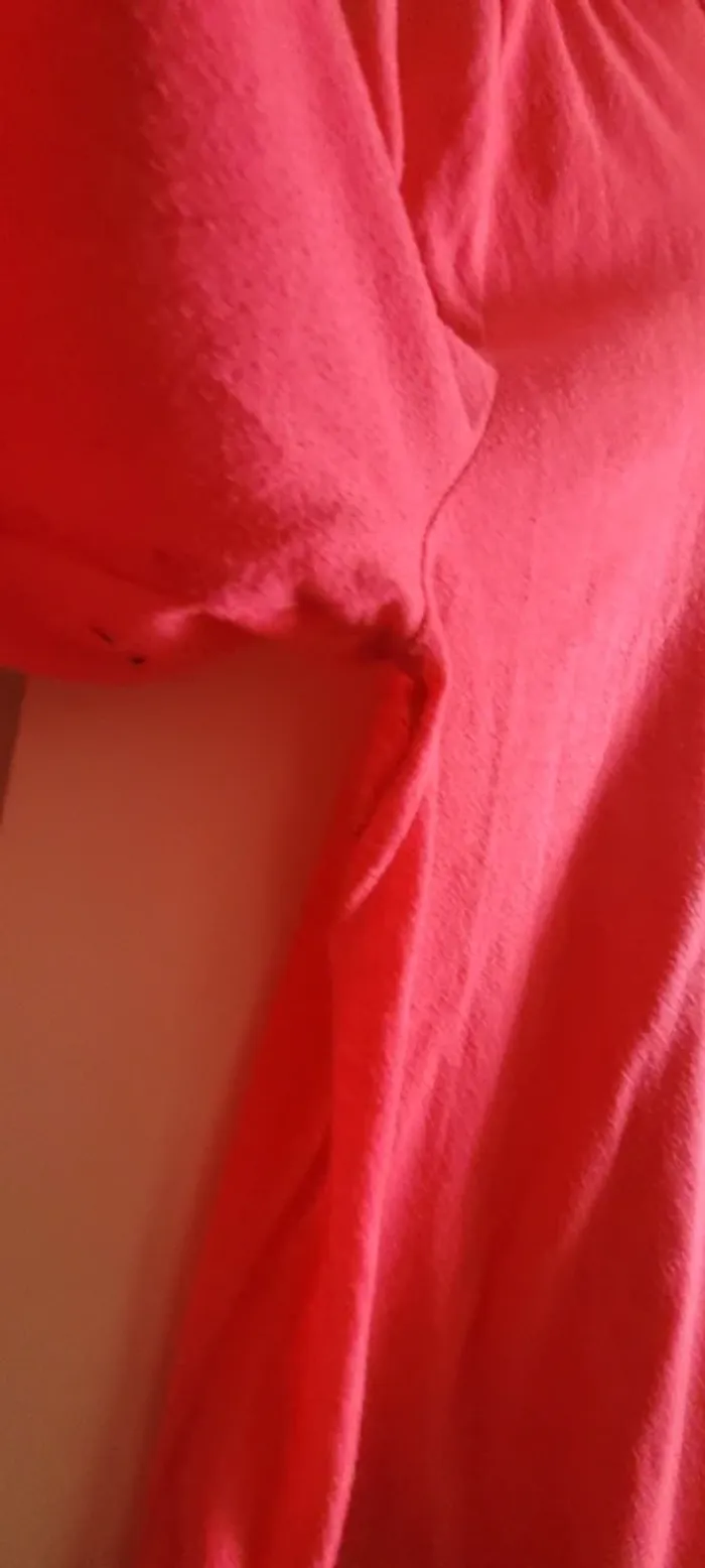 T shirt manche longue rose fluo - photo numéro 10